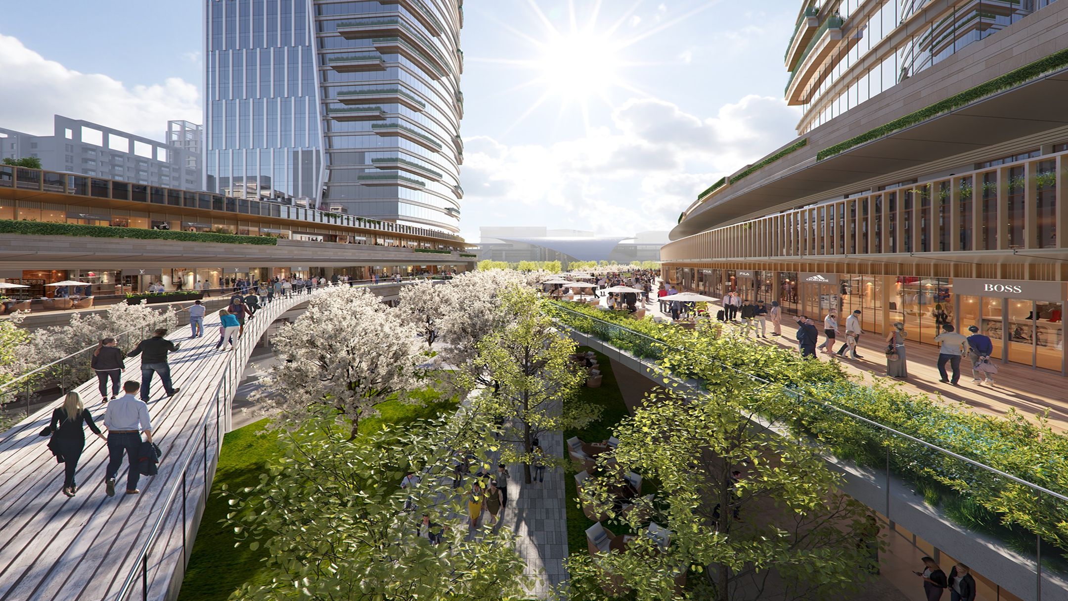 Gateway Plaza 示意圖